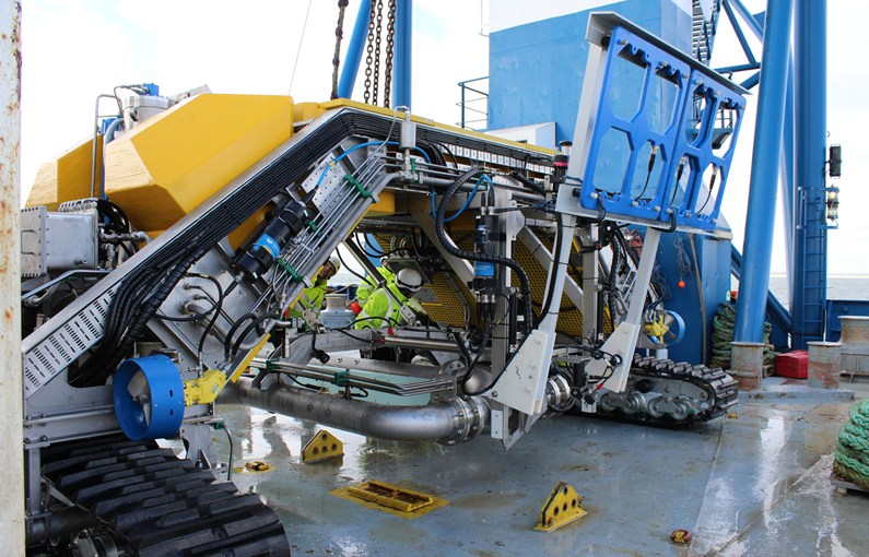 Telemetry and instrumentation solution for trencher