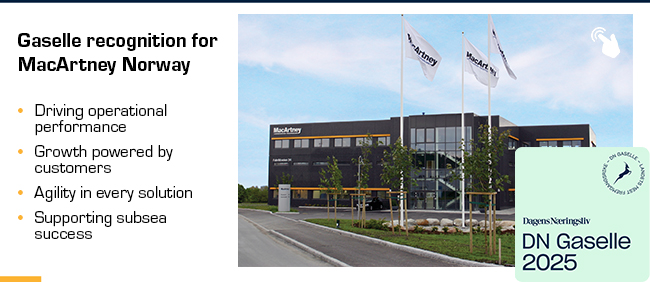 MacArtney Norway - DN Gaselle 2025