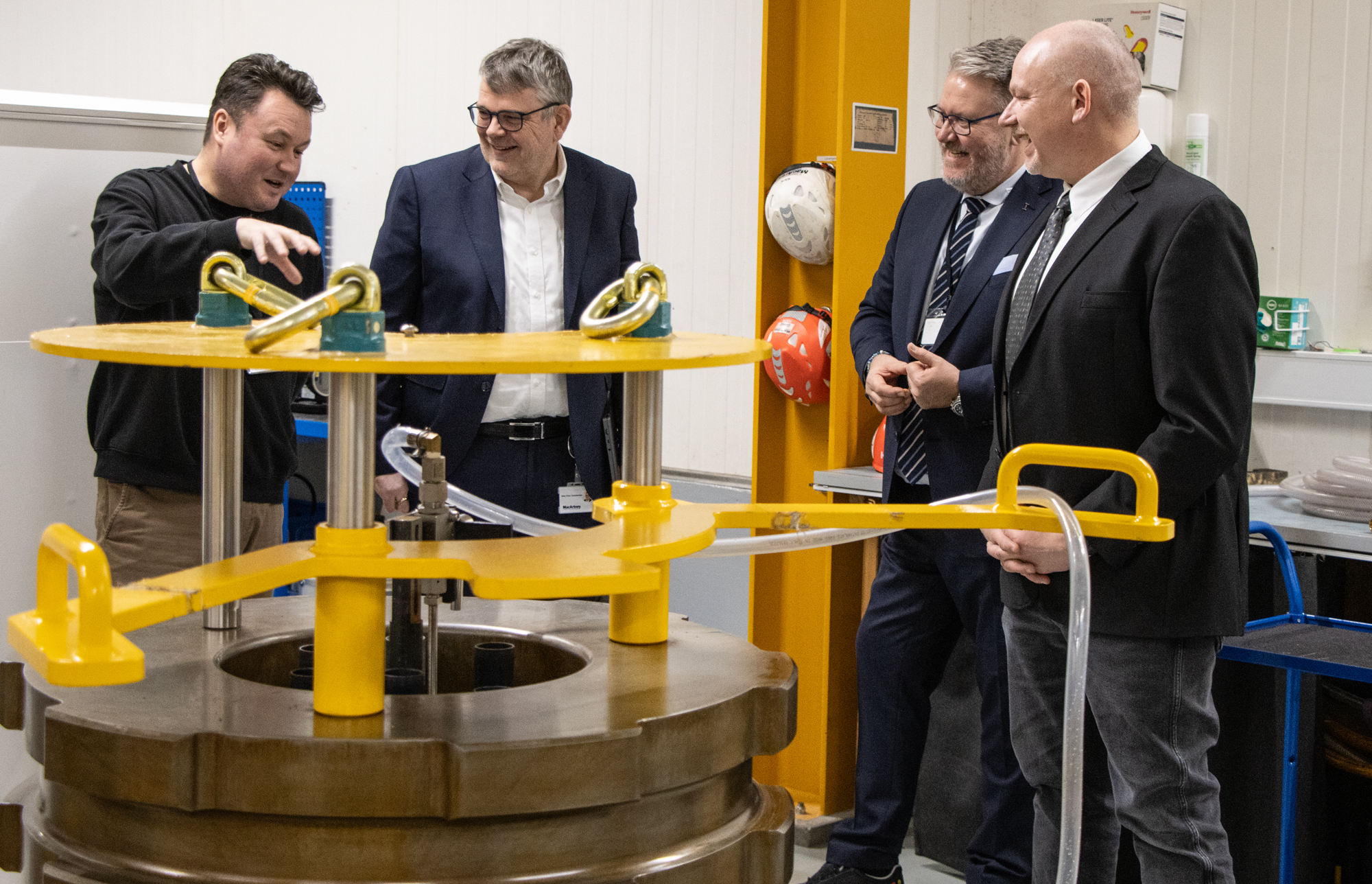 Macartney Kronborg Visit February 2